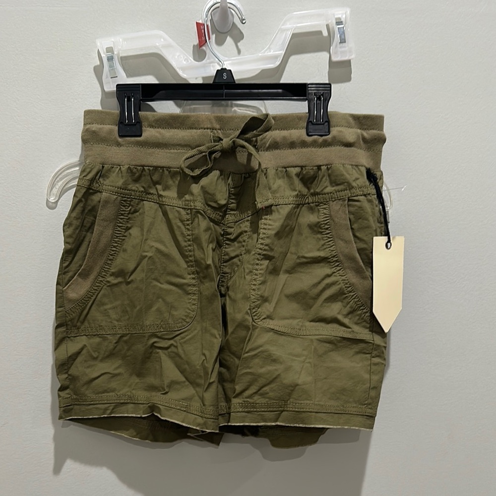 Olive Green Women's Shorts